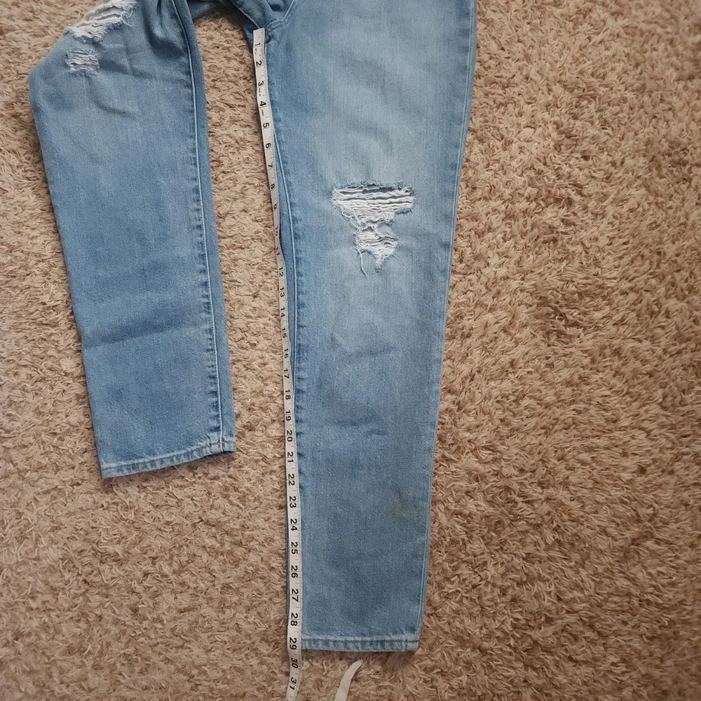 Madewell Womens T26‎ TheMomJean Denim Blue Jeans
